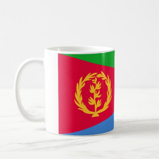 Mug Drapeau de l'Érythrée (Gauche)
