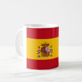 Mug Drapeau de l'Espagne (Devant gauche)