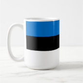 Mug Drapeau de l'Estonie (Gauche)