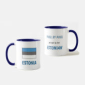 Mug Drapeau de l'Estonie