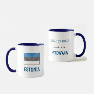Mug Drapeau de l'Estonie