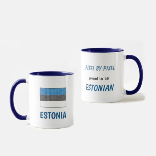 Mug Drapeau de l'Estonie