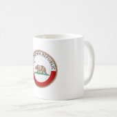 Mug Drapeau de l'État de Californie (Devant droit)