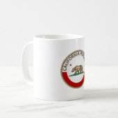 Mug Drapeau de l'État de Californie (Devant gauche)