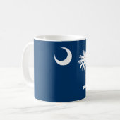 Mug Drapeau de l'État de Caroline du Sud (Devant gauche)