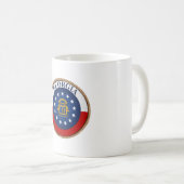 Mug Drapeau de l'État de Géorgie (Devant droit)