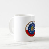 Mug Drapeau de l'État de Géorgie (Devant gauche)