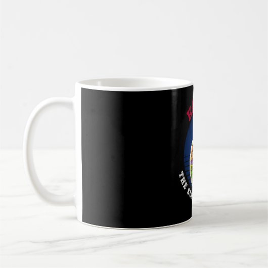MUG DRAPEAU DE L'ÉTAT DE KANSAS SUNLOWER (Gauche)