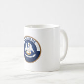 Mug Drapeau de l'État de Louisiane (Devant droit)