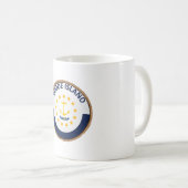Mug Drapeau de l'État de Rhode Island (Devant droit)