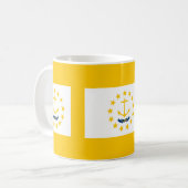 Mug Drapeau de l'État de Rhode Island (Devant gauche)