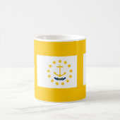 Mug Drapeau de l'État de Rhode Island (Centre)