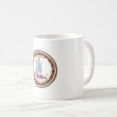 Mug Drapeau de l'État de Virginie (Devant droit)