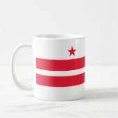 Mug Drapeau de l'État de Washington DC (Gauche)