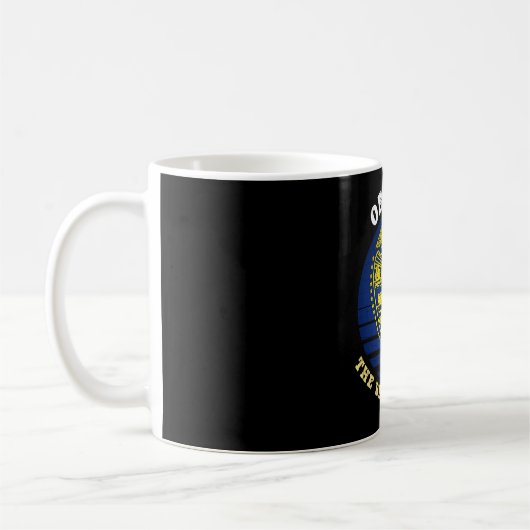 MUG DRAPEAU DE L'ÉTAT DU BEAVER D'OREGON (Gauche)