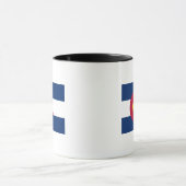 Mug Drapeau de l'État du Colorado (Centre)