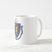 Mug Drapeau de l'État du Massachusetts (Devant droit)