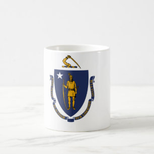 Mug Drapeau de l'État du Massachusetts