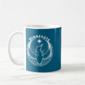 Mug drapeau de l'état du Minnesota rebelle plongeur  (Gauche)