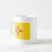 Mug Drapeau de l'État du Nouveau-Mexique (Devant gauche)