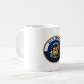 Mug Drapeau de l'État du Wisconsin (Devant gauche)