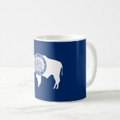 Mug Drapeau de l'État du Wyoming (Devant droit)