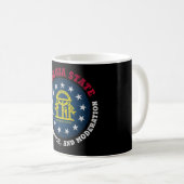 MUG DRAPEAU DE L'ÉTAT GEORGIA PEACH (Devant droit)