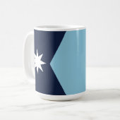 Mug Drapeau de l'État rebelle du Minnesota (Devant gauche)