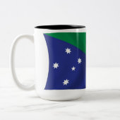 Mug Drapeau de l'Île Christmas (Gauche)