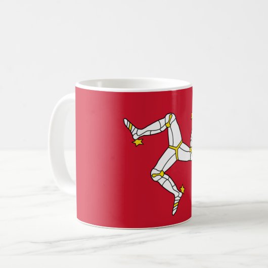 Mug Drapeau de l'île de Man (Devant gauche)