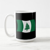 Mug Drapeau de l'Île Norfolk (Gauche)