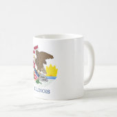 Mug Drapeau de l'Illinois (Devant droit)