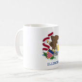 Mug Drapeau de l'Illinois (Devant gauche)