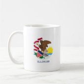 Mug Drapeau de l'Illinois (Gauche)