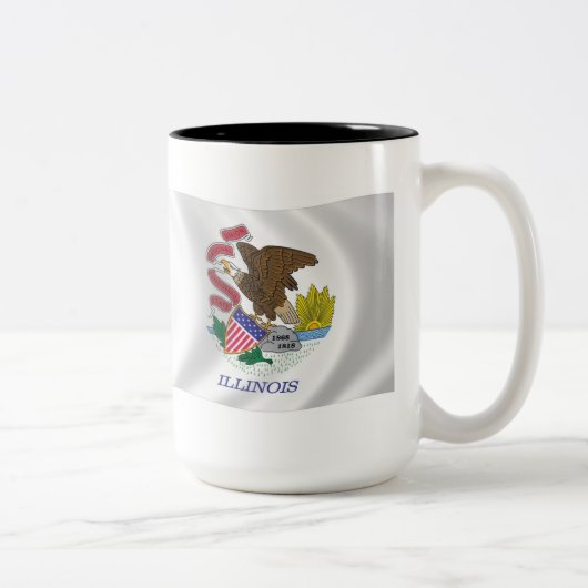 Mug Drapeau de l'Illinois (Droit)