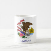 Mug Drapeau de l'Illinois (Centre)