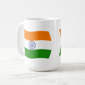 Mug Drapeau de l'Inde (Devant gauche)