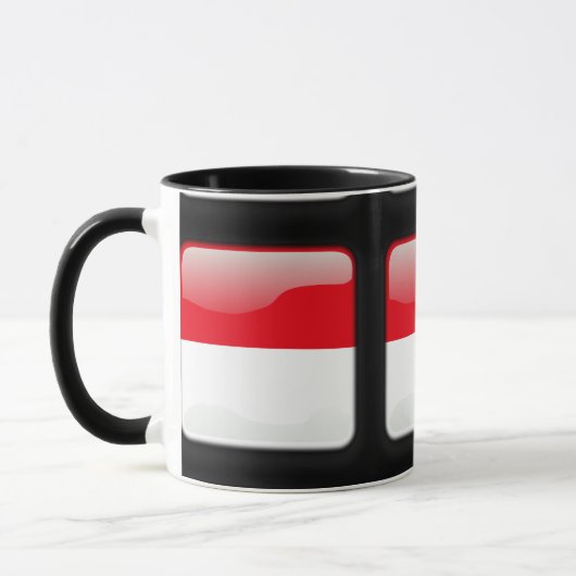 Mug Drapeau de l'Indonésie (Gauche)