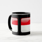 Mug Drapeau de l'Indonésie (Devant gauche)