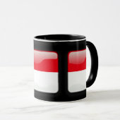 Mug Drapeau de l'Indonésie (Devant droit)