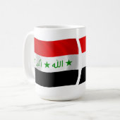Mug Drapeau de l'Irak (Devant gauche)