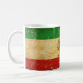 Mug Drapeau de l'Iran Lion et Soleil Drapeau du Shah d (Gauche)