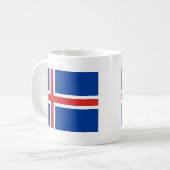 Mug Drapeau de l'Islande (Devant gauche)