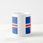 Mug Drapeau de l'Islande (Centre)