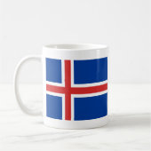Mug Drapeau de l'Islande (Gauche)