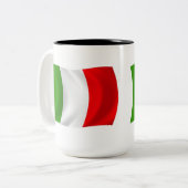 Mug Drapeau de l'Italie (Devant gauche)