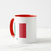 Mug Drapeau de l'Italie (Devant gauche)