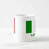 Mug Drapeau de l'Italie avec le nom en italien (Centre)