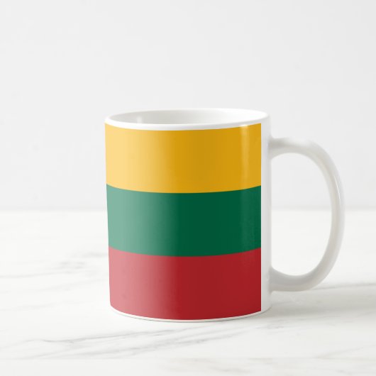 Mug Drapeau de Lituanie (Droite)
