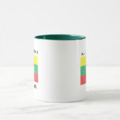 Mug Drapeau de Lituanie (Centre)